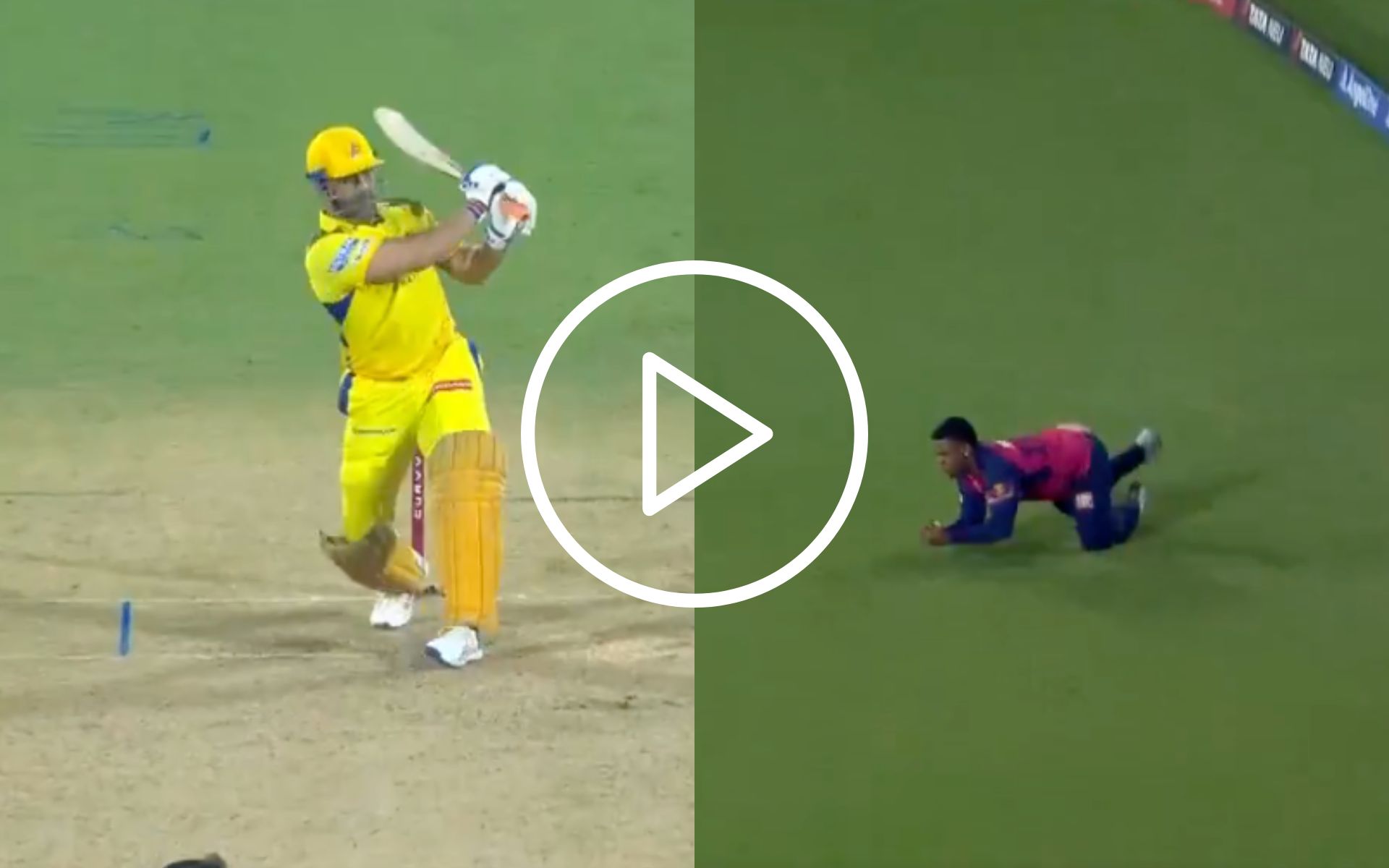 [Watch] Hetmyer Leaps Blinding Low Catch To Dismiss MS Dhoni As CSK's Hopes Crash